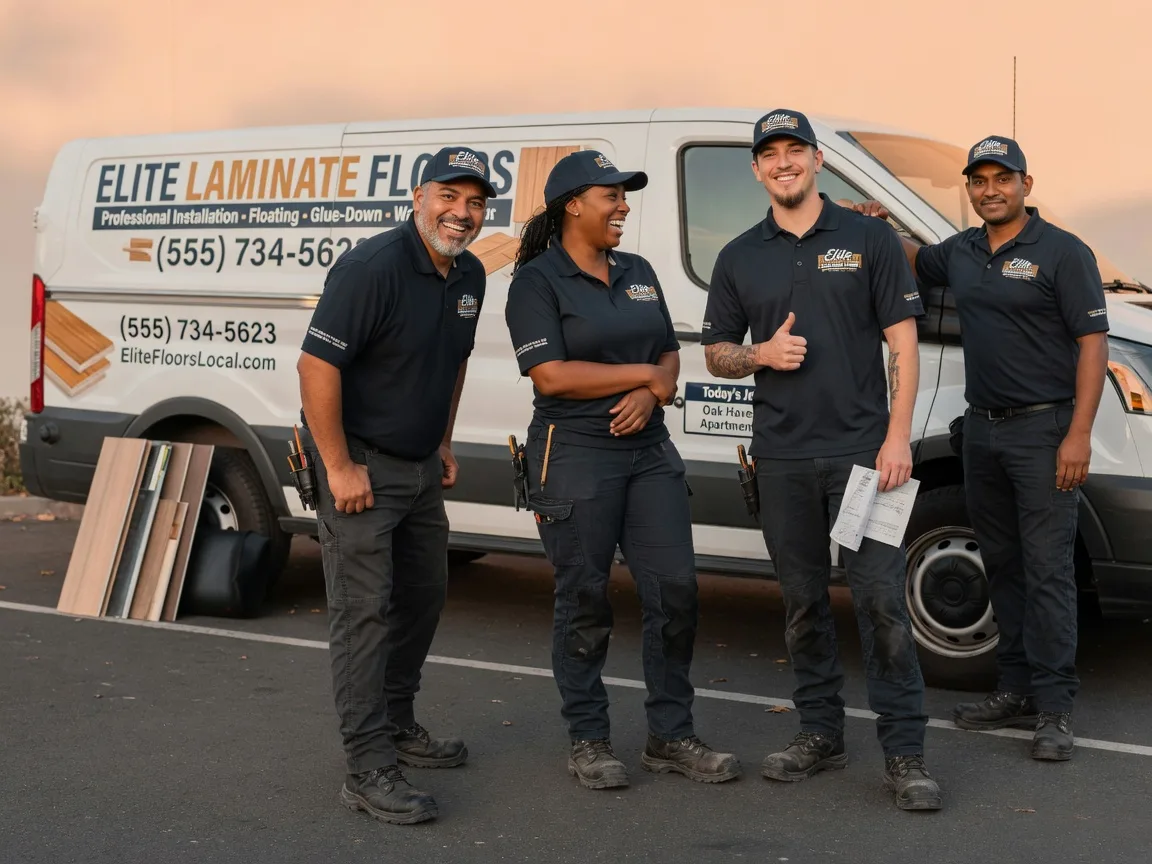 Laminate flooring installation company in Graford, TX